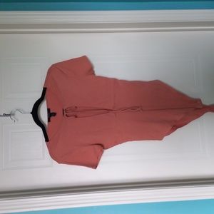 Peach bodysuit Forever 21